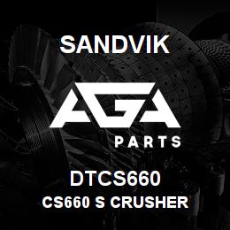 DTCS660 Sandvik CS660 S CRUSHER | AGA Parts