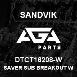 DTCT16208-W Sandvik SAVER SUB BREAKOUT WRENCH | AGA Parts