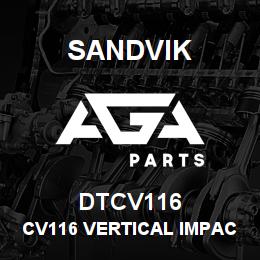 DTCV116 Sandvik CV116 VERTICAL IMPACT CRUSHER | AGA Parts
