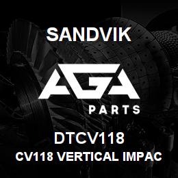 DTCV118 Sandvik CV118 VERTICAL IMPACT CRUSHER | AGA Parts