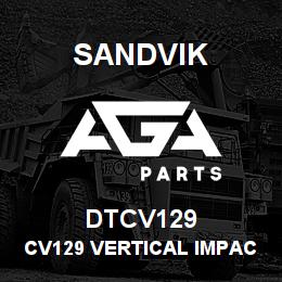 DTCV129 Sandvik CV129 VERTICAL IMPACT CRUSHER | AGA Parts