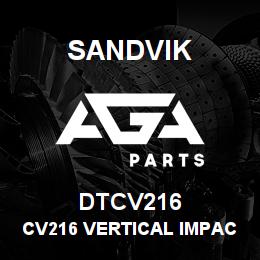 DTCV216 Sandvik CV216 VERTICAL IMPACT CRUSHER | AGA Parts