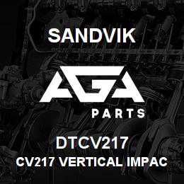 DTCV217 Sandvik CV217 VERTICAL IMPACT CRUSHER | AGA Parts