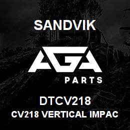 DTCV218 Sandvik CV218 VERTICAL IMPACT CRUSHER | AGA Parts