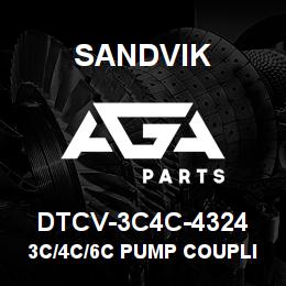 DTCV-3C4C-4324 Sandvik 3C/4C/6C PUMP COUPLING | AGA Parts