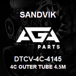 DTCV-4C-4145 Sandvik 4C OUTER TUBE 4.5M | AGA Parts