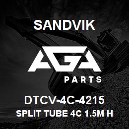 DTCV-4C-4215 Sandvik SPLIT TUBE 4C 1.5M HTC | AGA Parts