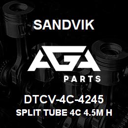 DTCV-4C-4245 Sandvik SPLIT TUBE 4C 4.5M HTC | AGA Parts