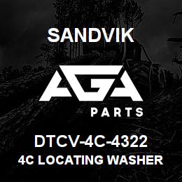 DTCV-4C-4322 Sandvik 4C LOCATING WASHER | AGA Parts