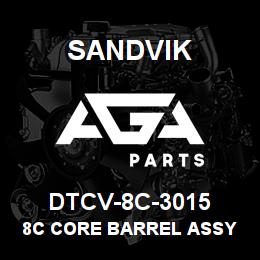 DTCV-8C-3015 Sandvik 8C CORE BARREL ASSY 1.5M | AGA Parts