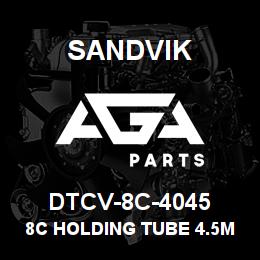 DTCV-8C-4045 Sandvik 8C HOLDING TUBE 4.5M | AGA Parts