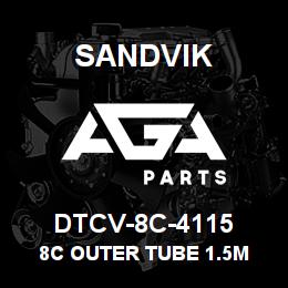 DTCV-8C-4115 Sandvik 8C OUTER TUBE 1.5M | AGA Parts