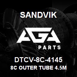DTCV-8C-4145 Sandvik 8C OUTER TUBE 4.5M | AGA Parts