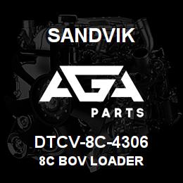 DTCV-8C-4306 Sandvik 8C BOV LOADER | AGA Parts