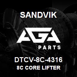 DTCV-8C-4316 Sandvik 8C CORE LIFTER | AGA Parts