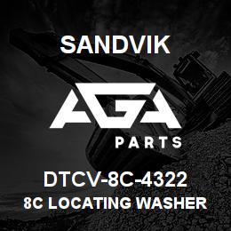 DTCV-8C-4322 Sandvik 8C LOCATING WASHER | AGA Parts