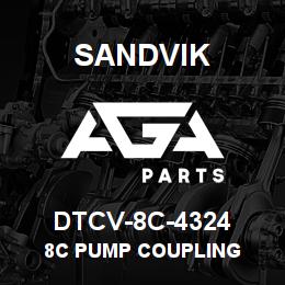 DTCV-8C-4324 Sandvik 8C PUMP COUPLING | AGA Parts