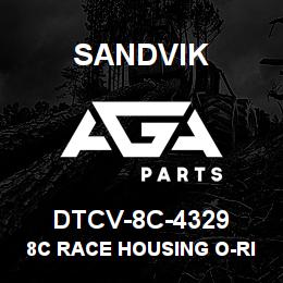 DTCV-8C-4329 Sandvik 8C RACE HOUSING O-RING | AGA Parts