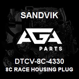 DTCV-8C-4330 Sandvik 8C RACE HOUSING PLUG 1/8 BSP | AGA Parts