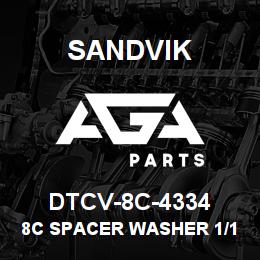DTCV-8C-4334 Sandvik 8C SPACER WASHER 1/16 | AGA Parts