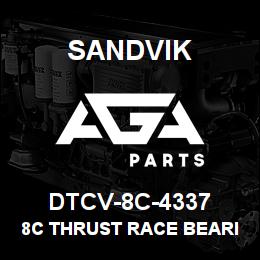 DTCV-8C-4337 Sandvik 8C THRUST RACE BEARING | AGA Parts