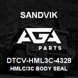 DTCV-HML3C-4328 Sandvik HMLC/3C BODY SEAL | AGA Parts