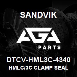 DTCV-HML3C-4340 Sandvik HMLC/3C CLAMP SEAL | AGA Parts