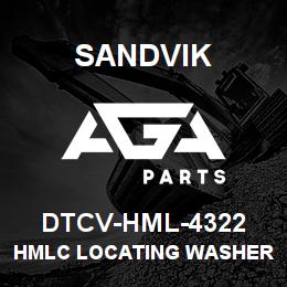 DTCV-HML-4322 Sandvik HMLC LOCATING WASHER | AGA Parts