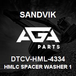 DTCV-HML-4334 Sandvik HMLC SPACER WASHER 1/16" | AGA Parts