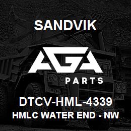 DTCV-HML-4339 Sandvik HMLC WATER END - NW ROD | AGA Parts