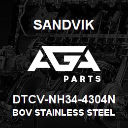 DTCV-NH34-4304N Sandvik BOV STAINLESS STEEL BALL NEW DESIG | AGA Parts