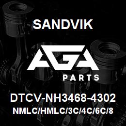 DTCV-NH3468-4302 Sandvik NMLC/HMLC/3C/4C/6C/8C BOV SIEVE | AGA Parts