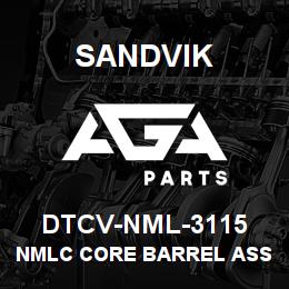 DTCV-NML-3115 Sandvik NMLC CORE BARREL ASSY 1.5M | AGA Parts