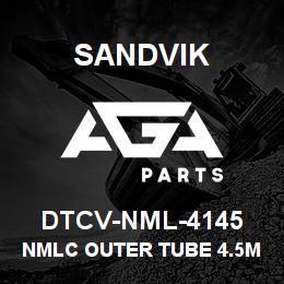 DTCV-NML-4145 Sandvik NMLC OUTER TUBE 4.5M | AGA Parts