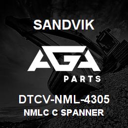 DTCV-NML-4305 Sandvik NMLC C SPANNER | AGA Parts