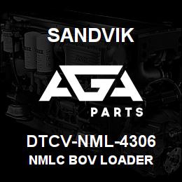 DTCV-NML-4306 Sandvik NMLC BOV LOADER | AGA Parts