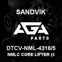 DTCV-NML-4316/5 Sandvik NMLC CORE LIFTER (5 PACK) | AGA Parts