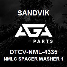DTCV-NML-4335 Sandvik NMLC SPACER WASHER 1/8" | AGA Parts