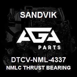 DTCV-NML-4337 Sandvik NMLC THRUST BEARING | AGA Parts