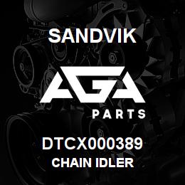 DTCX000389 Sandvik CHAIN IDLER | AGA Parts