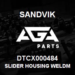 DTCX000484 Sandvik SLIDER HOUSING WELDMENT | AGA Parts