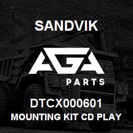 DTCX000601 Sandvik MOUNTING KIT CD PLAYER | AGA Parts