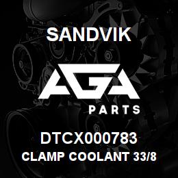 DTCX000783 Sandvik CLAMP COOLANT 33/8 | AGA Parts