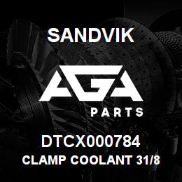 DTCX000784 Sandvik CLAMP COOLANT 31/8 | AGA Parts
