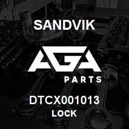 DTCX001013 Sandvik LOCK | AGA Parts