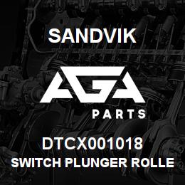 DTCX001018 Sandvik SWITCH PLUNGER ROLLER | AGA Parts