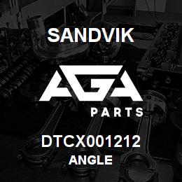 DTCX001212 Sandvik ANGLE | AGA Parts