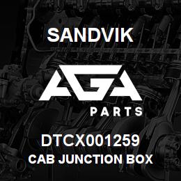 DTCX001259 Sandvik CAB JUNCTION BOX | AGA Parts