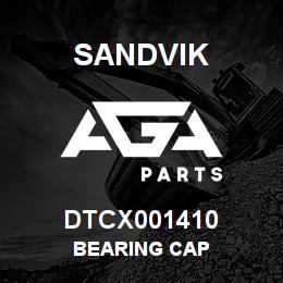 DTCX001410 Sandvik BEARING CAP | AGA Parts
