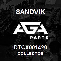 DTCX001420 Sandvik COLLECTOR | AGA Parts
